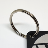 John Emoji Aluminium Key Ring