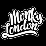 Monky London XL Sticker White