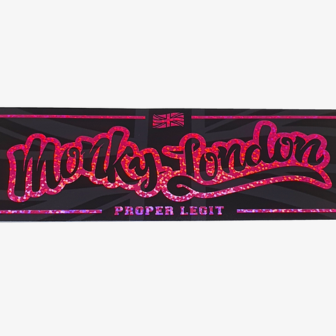 ML Sparkly Boi Pink Slap Sticker