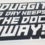 Duggit A Day Sticker