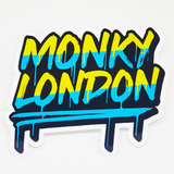 Monky London Graffiti Sticker