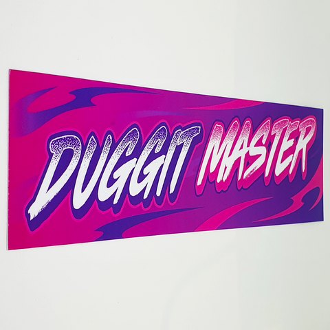 Duggit Master Slap Sticker