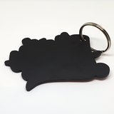 Monky London Aluminium Key Ring