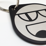 John Emoji Aluminium Key Ring