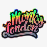 Monky London Neo Chrome Sticker