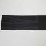 ML Union Jack Flag Gloss Stealth Black Sunstrip