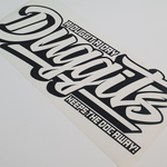 Pegatina Duggits XL Negra