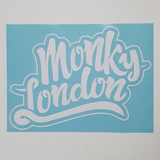 Monky London XL Sticker White