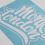 Monky London XL Sticker White