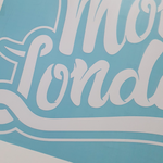 Monky London XL Sticker White