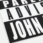 Parental Advisory John Sticker