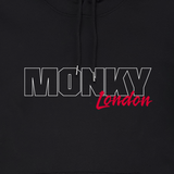 JZX100 Monky Hoodie Black