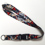 Monky Madness Black Lanyard