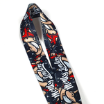 Monky Madness Black Lanyard