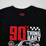 90's Thing T Shirt Black