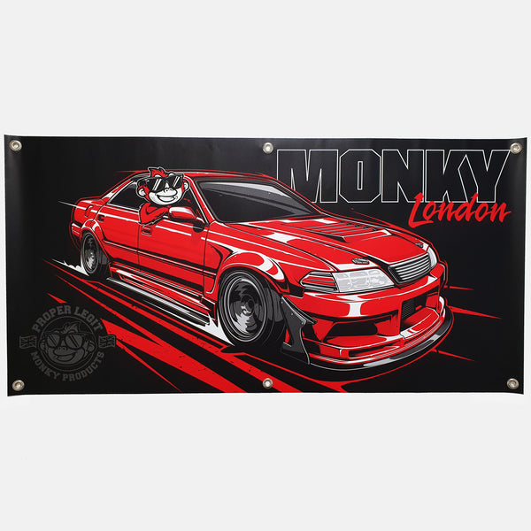 JZX100 Monky Large Banner – MONKY LONDON