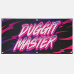 Pancarta grande negra Duggit Master