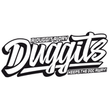 Pegatina Duggits XL Negra