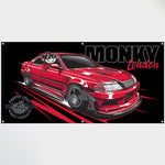 Pancarta grande Monkey JZX100