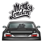 Monky London XL Sticker Black