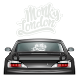 Monky London XL Sticker White