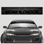 Monky London Matt / Gloss Stealth Grey Sunstrip