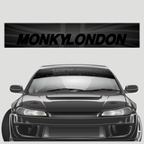 Monky London Matt / Gloss Stealth Grey Sunstrip