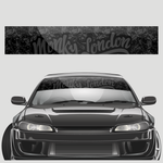 Tira solar negra Stealth de Monky Madness