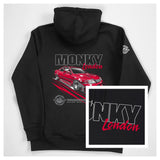 JZX100 Monky Hoodie Black