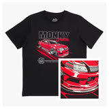 JZX100 Monky T Shirt Black