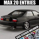 Signed Vertex 1/24 Toyota Chaser JZX100 Model